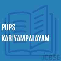 Pups Kariyampalayam Primary School Logo