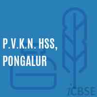 P.V.K.N. Hss, Pongalur High School Logo