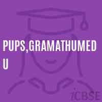 Pups,Gramathumedu Primary School Logo