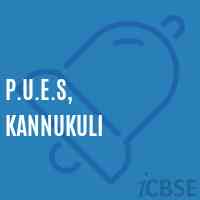 P.U.E.S, Kannukuli Primary School Logo