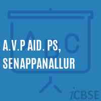 A.V.P Aid. Ps, Senappanallur Primary School Logo