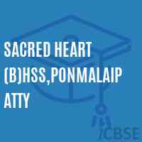 Sacred Heart (B)Hss,Ponmalaipatty High School Logo