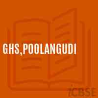 Ghs,Poolangudi Secondary School Logo