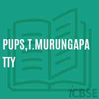 Pups,T.Murungapatty Primary School Logo