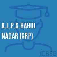 K.L.P.S.Rahul Nagar (Srp) Primary School Logo