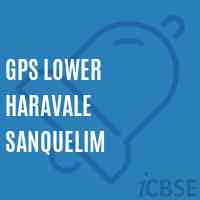 Gps Lower Haravale Sanquelim Primary School Logo