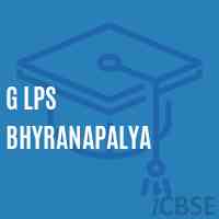 G Lps Bhyranapalya Primary School Logo