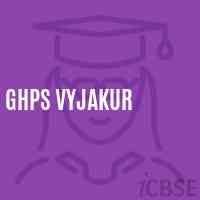 Ghps Vyjakur Middle School Logo
