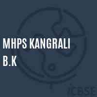 Mhps Kangrali B.K Middle School Logo