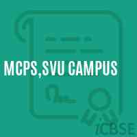 Mcps,Svu Campus Primary School Logo