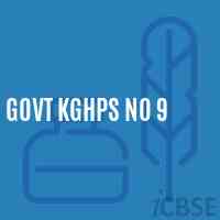 Govt Kghps No 9 Middle School Logo