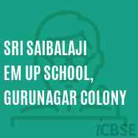 Sri Saibalaji Em Up School, Gurunagar Colony Logo