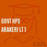 Govt Hps Arakeri Lt 1 Middle School Logo