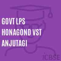 Govt Lps Honagond Vst Anjutagi Primary School Logo