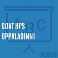 Govt Hps Uppaladinni Middle School Logo