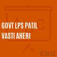 Govt Lps Patil Vasti Aheri Primary School Logo