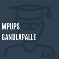 Mpups Gandlapalle Middle School Logo
