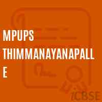 Mpups Thimmanayanapalle Middle School Logo