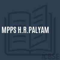 Mpps H.R.Palyam Primary School Logo