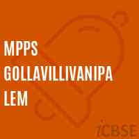 MPPS Gollavillivanipalem Primary School Logo