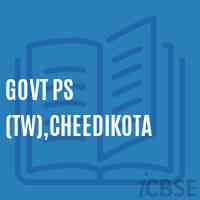 GOVT PS (TW),Cheedikota Primary School Logo