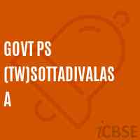 GOVT PS (TW)Sottadivalasa Primary School Logo