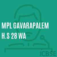 Mpl Gavarapalem H.S 28 Wa Secondary School Logo