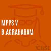 Mpps V B.Agraharam Primary School Logo