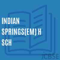 Indian Springs(Em) H Sch Secondary School Logo