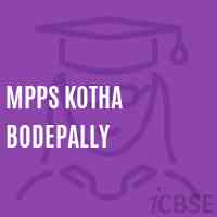 Mpps Kotha Bodepally Primary School Logo