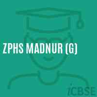 Zphs Madnur (G) Secondary School Logo