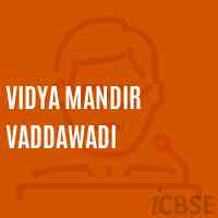 Vidya Mandir Vaddawadi Primary School Logo