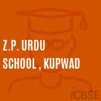 Z.P. Urdu School , Kupwad Logo