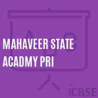 Mahaveer State Acadmy Pri Middle School Logo