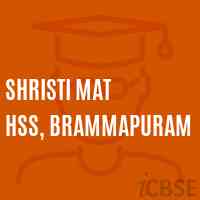 Shristi Mat Hss, Brammapuram Senior Secondary School Logo