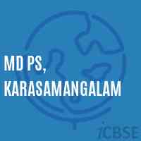 Md Ps, Karasamangalam Primary School Logo
