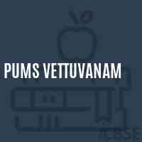 Pums Vettuvanam Middle School Logo