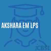 Akshara Em Lps Primary School Logo