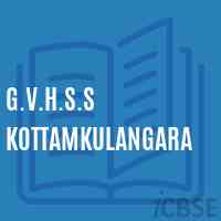 G.V.H.S.S Kottamkulangara Senior Secondary School Logo