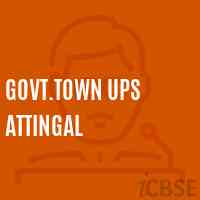 Govt.Town Ups Attingal Middle School Logo