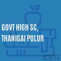 Govt High Sc, Thanigai Polur Secondary School Logo