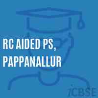 RC Aided PS, Pappanallur Primary School Logo