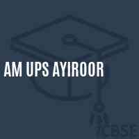 Am Ups Ayiroor Upper Primary School Logo