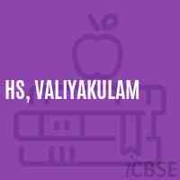 Hs, Valiyakulam School Logo