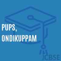Pups, Ondikuppam Primary School Logo