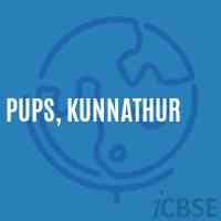 Pups, Kunnathur Primary School Logo