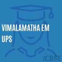 Vimalamatha Em Ups Middle School Logo