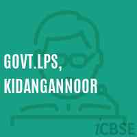 Govt.Lps, Kidangannoor Primary School Logo