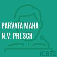 Parvata Maha N.V. Pri.Sch Middle School Logo