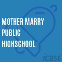 Mother Marry Public Highschool Logo